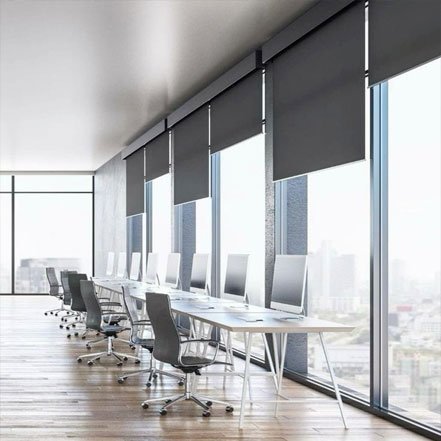 Office roller blinds